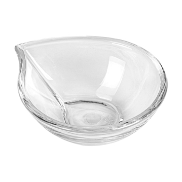 Copo Oval em Policarbonato Transparente 170ml 125/52x104x43mm 6 un