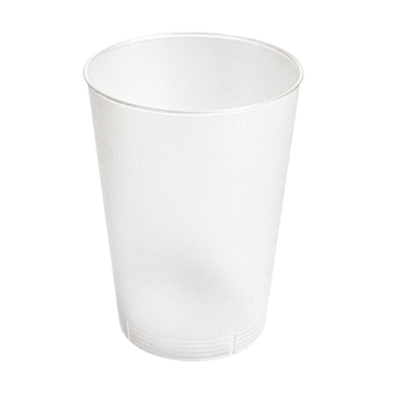 Copo Plstico PP Transparente REUSE 100ml 54/40x77mm 35x40 un