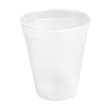 Copo Plstico PP Transparente REUSE 150ml 65/42x75mm 25x40 un