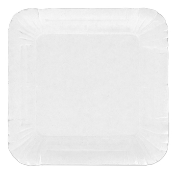 Travessa de Carto Branco para Pastelaria 130x130mm 13x100 un