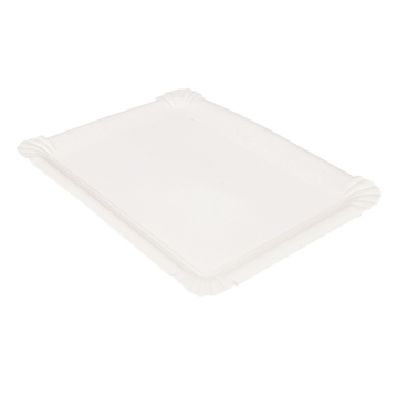 Travessa de Carto Branco para Pastelaria 180x240mm 8x100 un