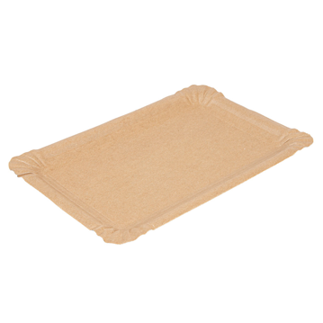 Travessa de Carto Kraft para Pastelaria 130x200mm 250 un