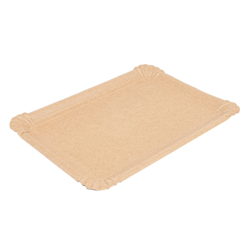 Travessa de Carto Kraft para Pastelaria 170x230mm 250 un