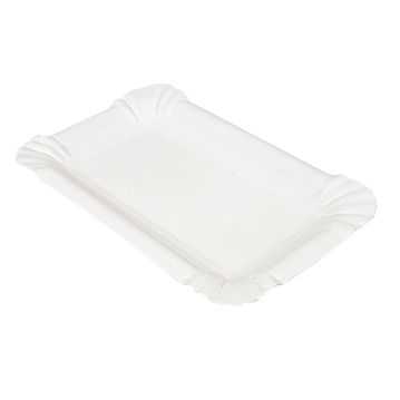 Travessa de Carto Branco para Pastelaria 130x200mm 250 un