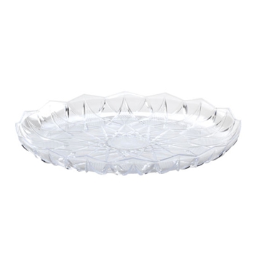 Prato de Plstico PS Transparente Stella 220mm 164 un