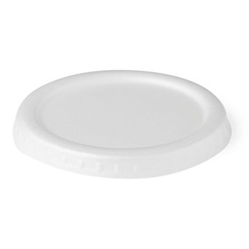Tampa para Tigela em Foam Branco 400cc 12x50un
