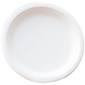 Prato em Cana de Acar Branco 260mm 800un