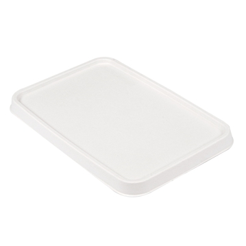 Tampa para Bandeja em Cana de Acar 203x136x13mm 500un