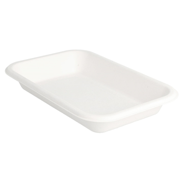 Bandeja em Cana de Acar 350ml 180x120x25mm 600un