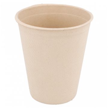 Copo Cana Acar para Bebidas Quentes Natural 260ml 20x50un