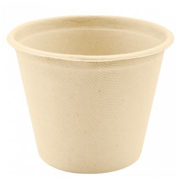 Copo Cana Acar para Bebidas Quentes Natural 425ml 12x50un