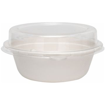 Tigela em Cana de A��car 500ml 16oz Branco 12x50un