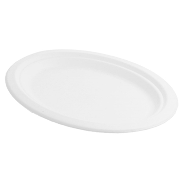 Travessa Celulose de Cana de Acar Branco 263x199x20mm 10x50un
