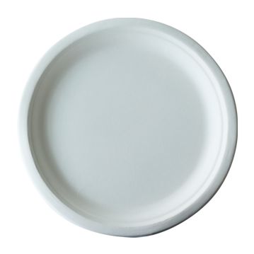 Prato em Cana de Acar Branco 245x20mm 10x50un
