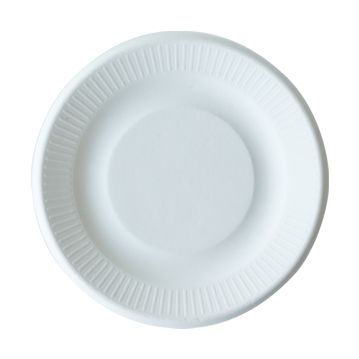 Prato em Cana de Acar Branco 210x19mm 24x6un