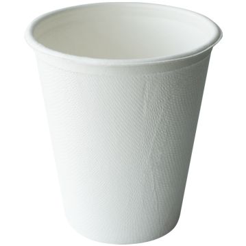 Copo Cana Acar para Bebidas Quentes Branco 260ml 20x50un