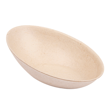 FingerFood Oval em Cana Acar Natural 80x48x27mm 20x50 un