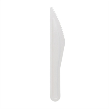 Faca de Cartolina Branco 158mm Paper Cutlery 50 un