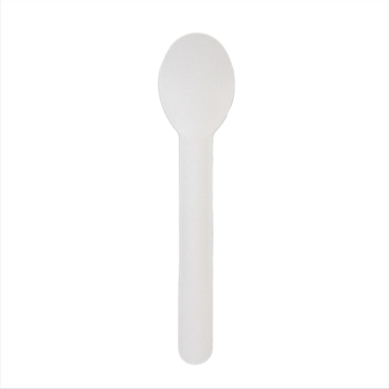 Colher de Cartolina Branco 158mm Paper Cutlery 50 un