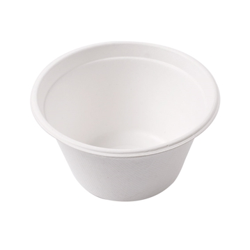 Tigela em Cana de Acar 116x63mm 360ml 12oz Branca 10X50un