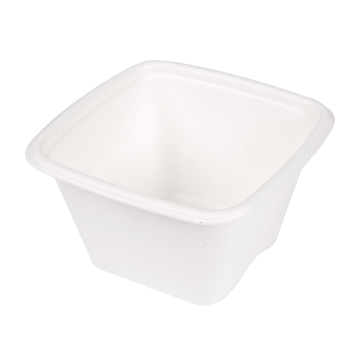 Copo Cana Acar para Molhos Branco 130ml 77x77x46mm 12x50un