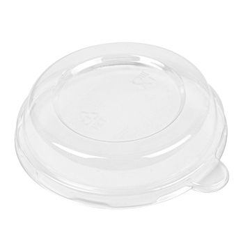 Tampa Alta em Plstico 124x25mm Para Tigela 250ml 9oz Transparente 1500un