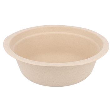 Tigela em Cana de Acar 135x46mm 350ml 12oz Natural 900un