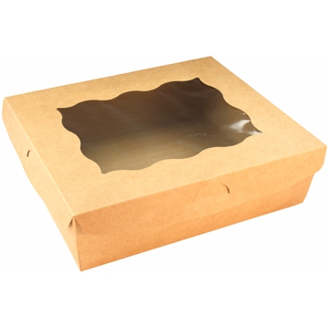 Base para Caixa em Cartolina Kraft para Bolos 250x210x75mm 6x50 un