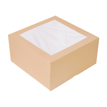 Caixa Nano-Micro Castanho com Janela 240x240x120mm 2x50 un