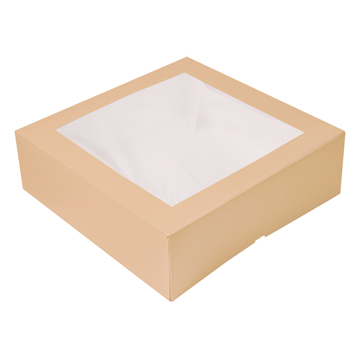 Caixa Nano-Micro Castanho com Janela 320x320x100mm 2x50 un