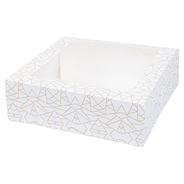 Caixa Nano-Micro Branco com Janela 230x230x75mm 4x50 un