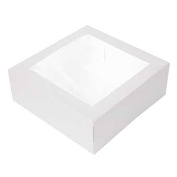 Caixa Nano-Micro Branco com Janela 160x160x80mm 50 un