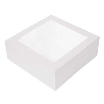Caixa Nano-Micro Branco com Janela 300x300x80mm 50 un