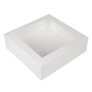 Caixa Nano-Micro Branco com Janela 320x320x100mm 50 un