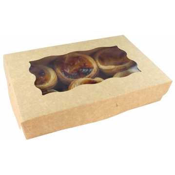 Tampa em cartolina para Base de 6 Pasteis de Nata 100 un