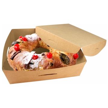 Base para Caixa em Cartolina Kraft para Bolos 300x300x75mm 100 un