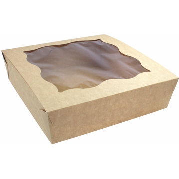 Base para Caixa em Cartolina Kraft para Bolos 250x250x70mm 60 un