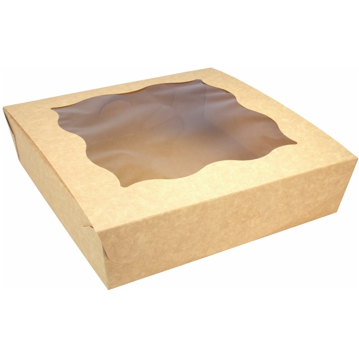 Base para Caixa em Cartolina Kraft para Bolos 230x230x60mm 120 un