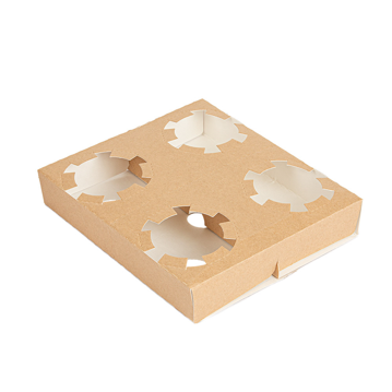 Bandeja Transporte 4 copos em NanoMicro 190x170x35mm 4x50 un