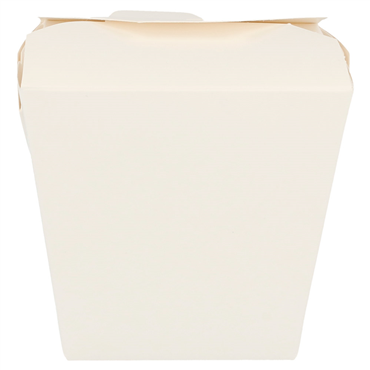 Embalagem Comida Oriental Branco Base Quadrada 780ml Caixa 9x50 un
