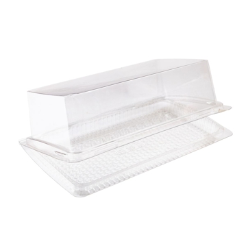 Embalagem de Pl�stico PET/RPET Transparente Traitipack 230x132x71mm 270 un