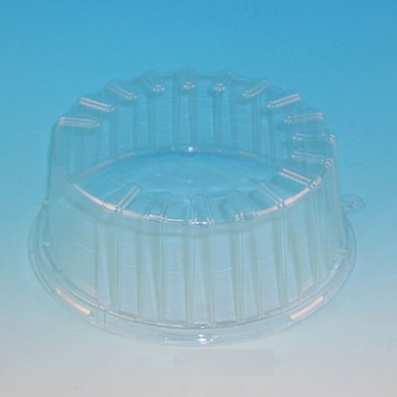 Tampa de Pl�stico PET/RPET Transparente Actipack �230x89mm 210 un