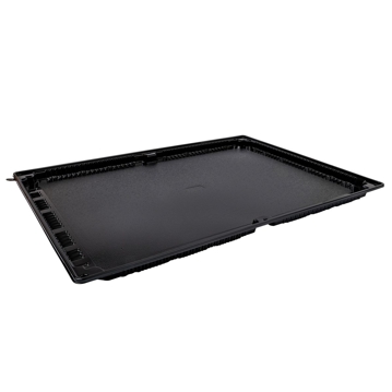 Embalagem de Pl�stico PET Preto Actipack 655x470x25mm 70 un