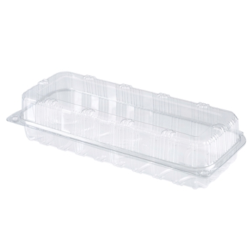 Embalagem de Plstico Transparente para Pastelaria 230x120x80mm 390 un