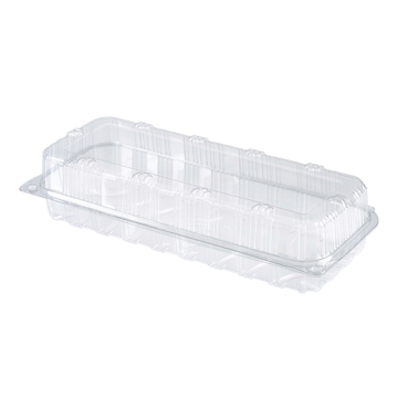 Embalagem de Plstico Transparente para Pastelaria 280x180x65mm 200 un