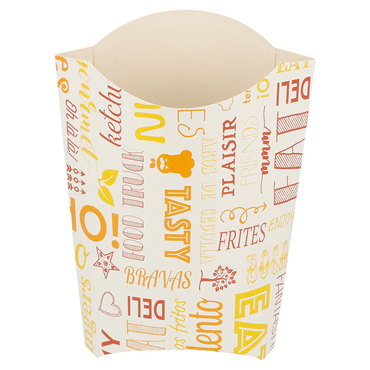 Caixa em Cartolina para Batata Frita 190g Parole Caixa 1000