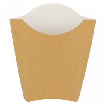 Caixa em Cartolina para Batata Frita 165g Kraft Caixa 1200