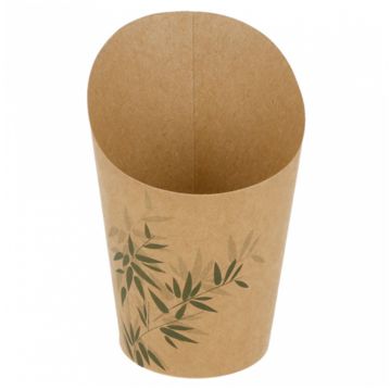 Copo em Cartolina para Fritos 270ml 9oz Feel Green 25x100 un