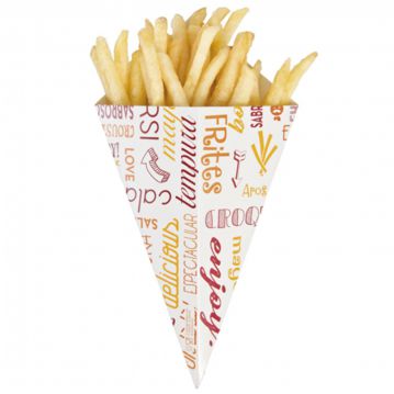 Cornets Frites 100g Parole 1600 unit�s