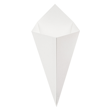 Cone em Nano-Micro para Fritos Branco 250g 8x200 un